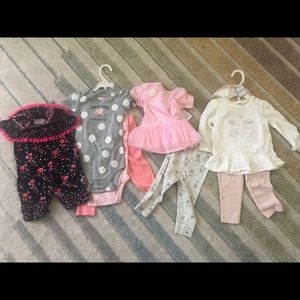 12 months baby girl lot